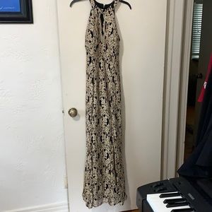 Black and gold NW Nightway formal dress